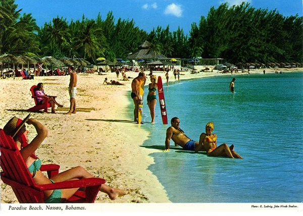 john hinde postcards - Bahamas