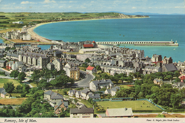 john hinde postcards - Isle of Man, British Isles