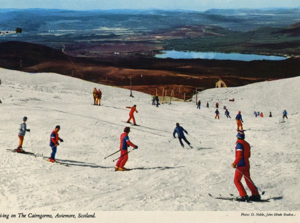 john hinde postcards - scotland